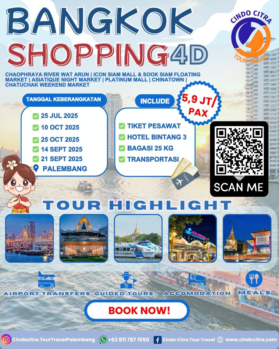 BANGKOK SHOPPING 4 DAY 
